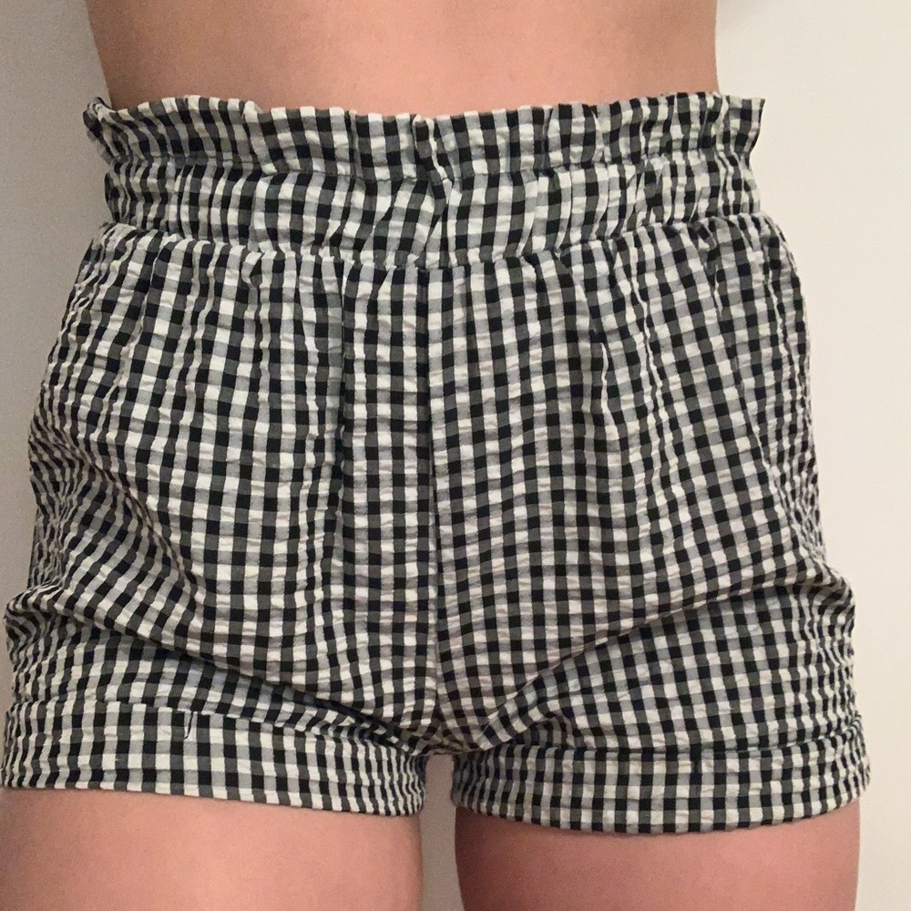 Chiffon High Waisted Shorts